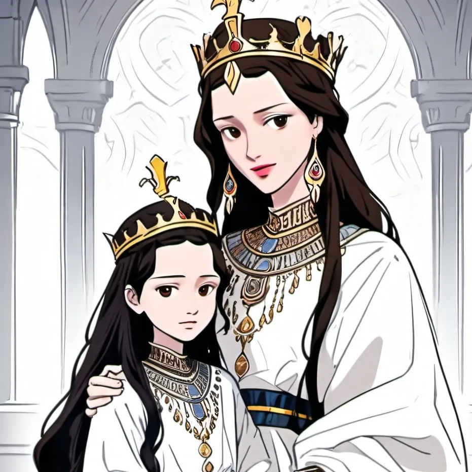 chat with ai character: queen Esther zoie 