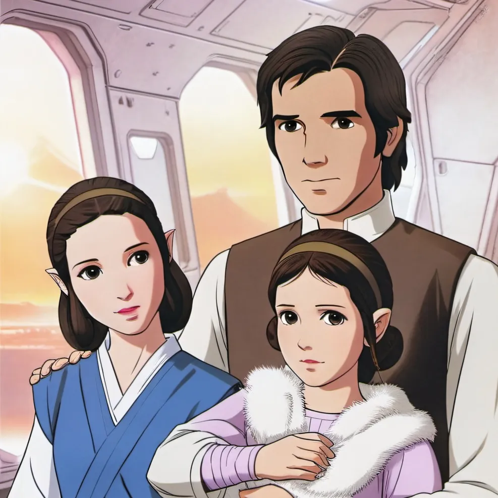 chat with ai character: Leia han solo zoie