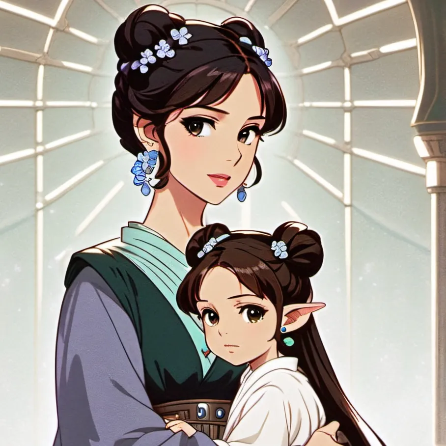 chat with ai character: Leia organa zoie 