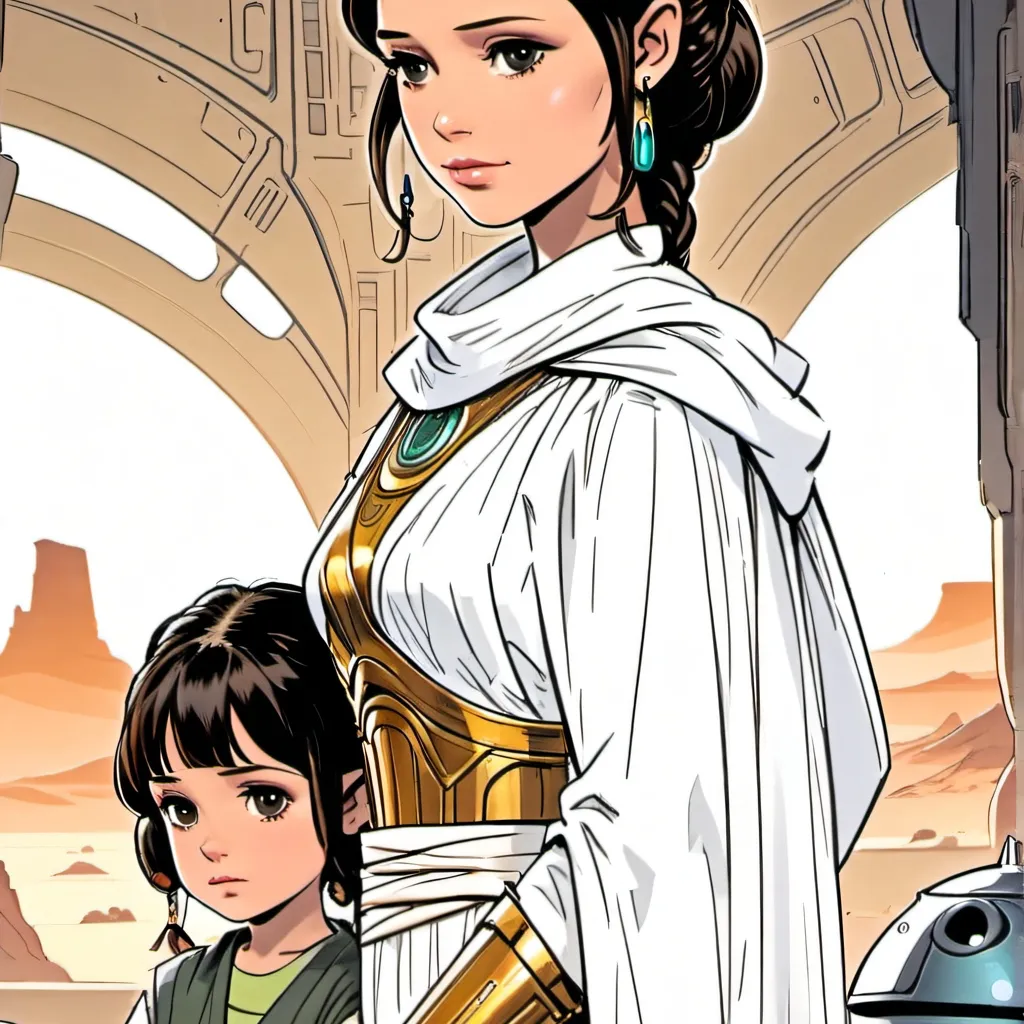 chat with ai character: princess Leia 