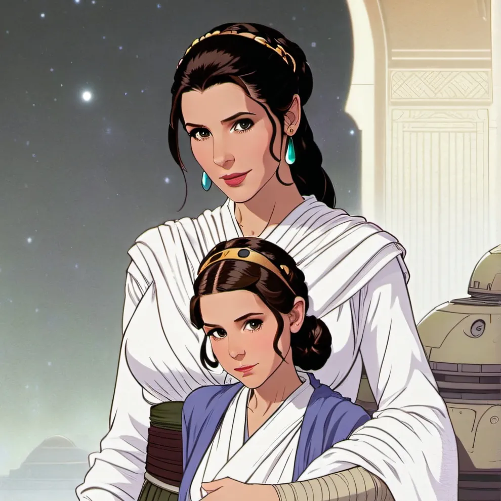 chat with ai character: Leia organa zoie 