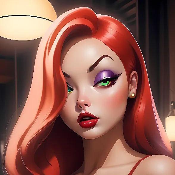 chat with ai character: Jessica Rabbit