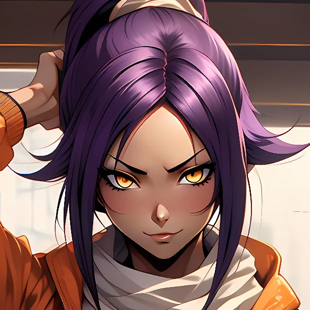 chat with ai character: Yoruichi Shihouin