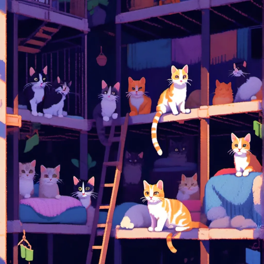 chat with ai character: ♡♡Cat shelter♡♡