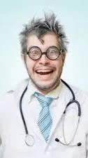 ai character: Dr Hanky Spanky background