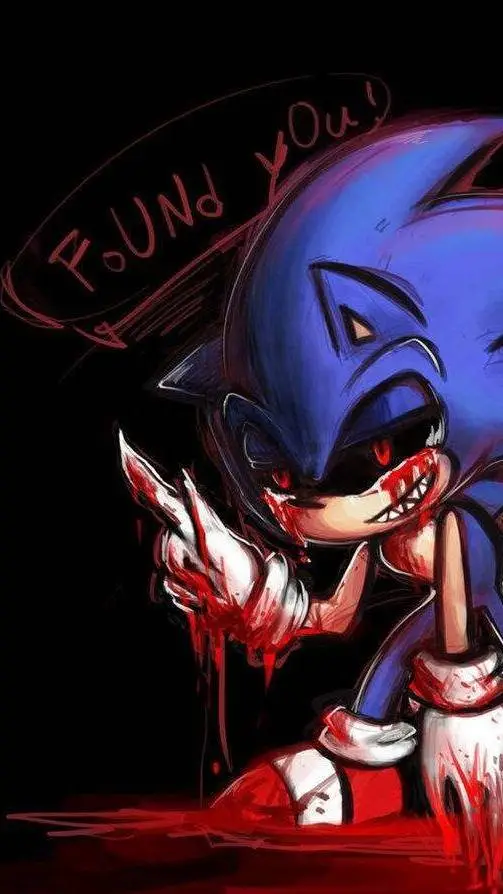 ai character: Sonic. EXE background