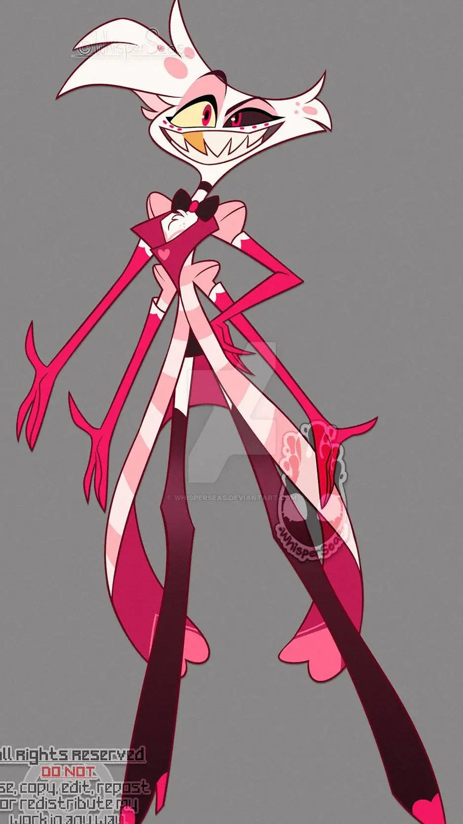 ai character: Angel Dust background