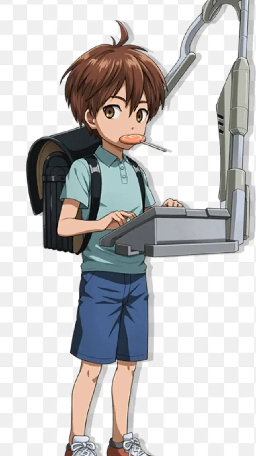 ai character: Child Emperor  background