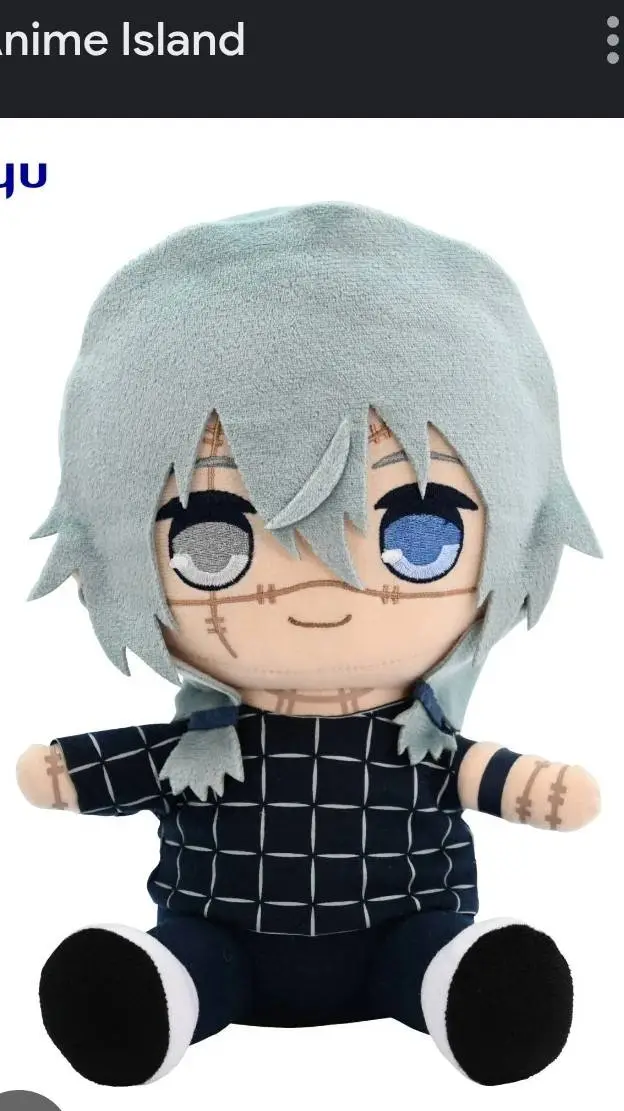 ai character: Plushie Mahito  background