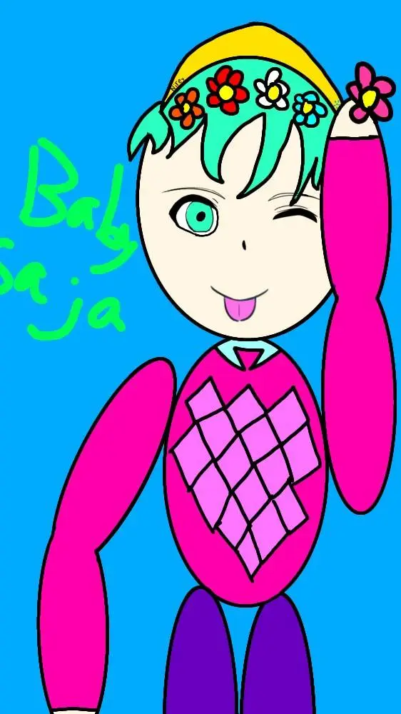 ai character: Baby Saja background