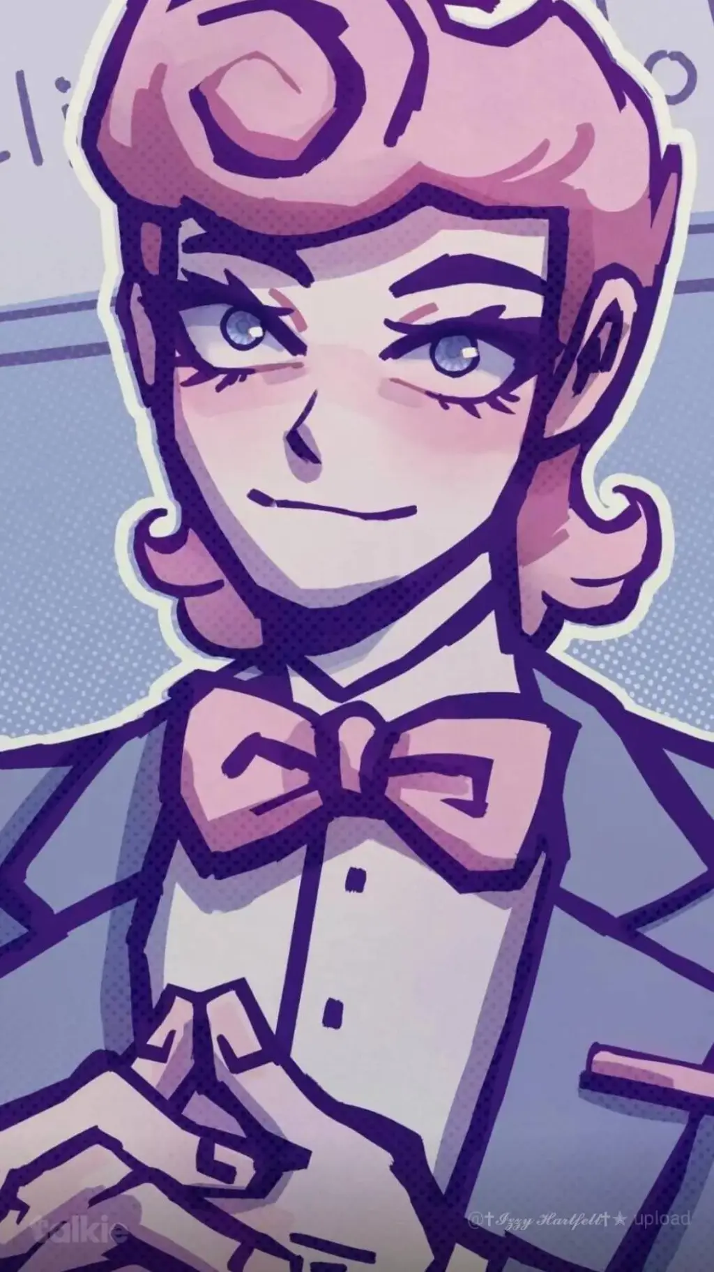 ai character: Harvey Harvington  background