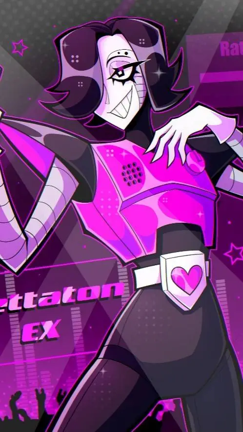 ai character: Mettaton background