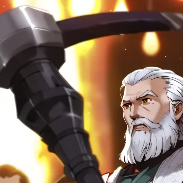 chat with ai character: Hammer rain!