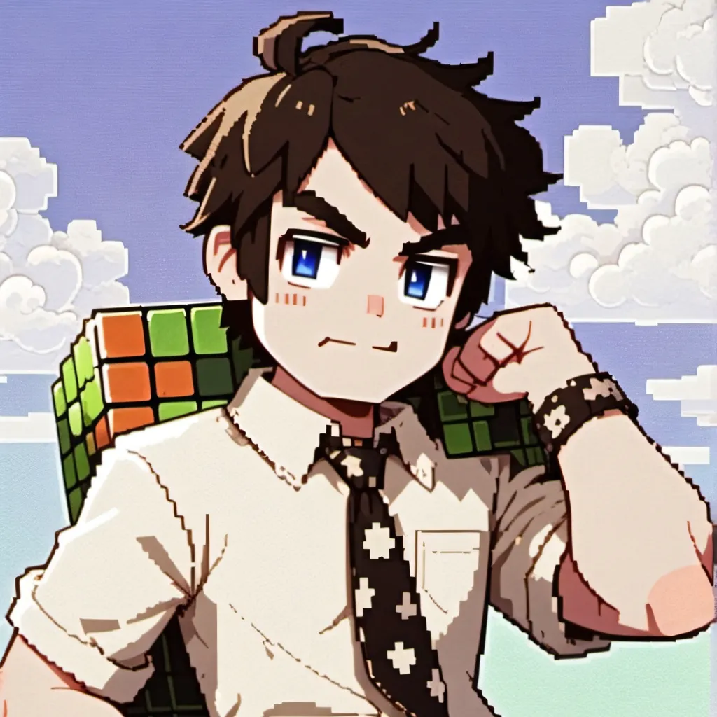 chat with ai character: goofy mincraft