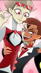 ai character: Blitzo x Stolas  background