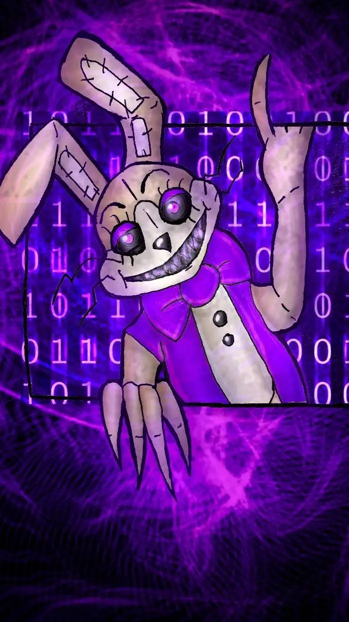 ai character: glitch trap  background