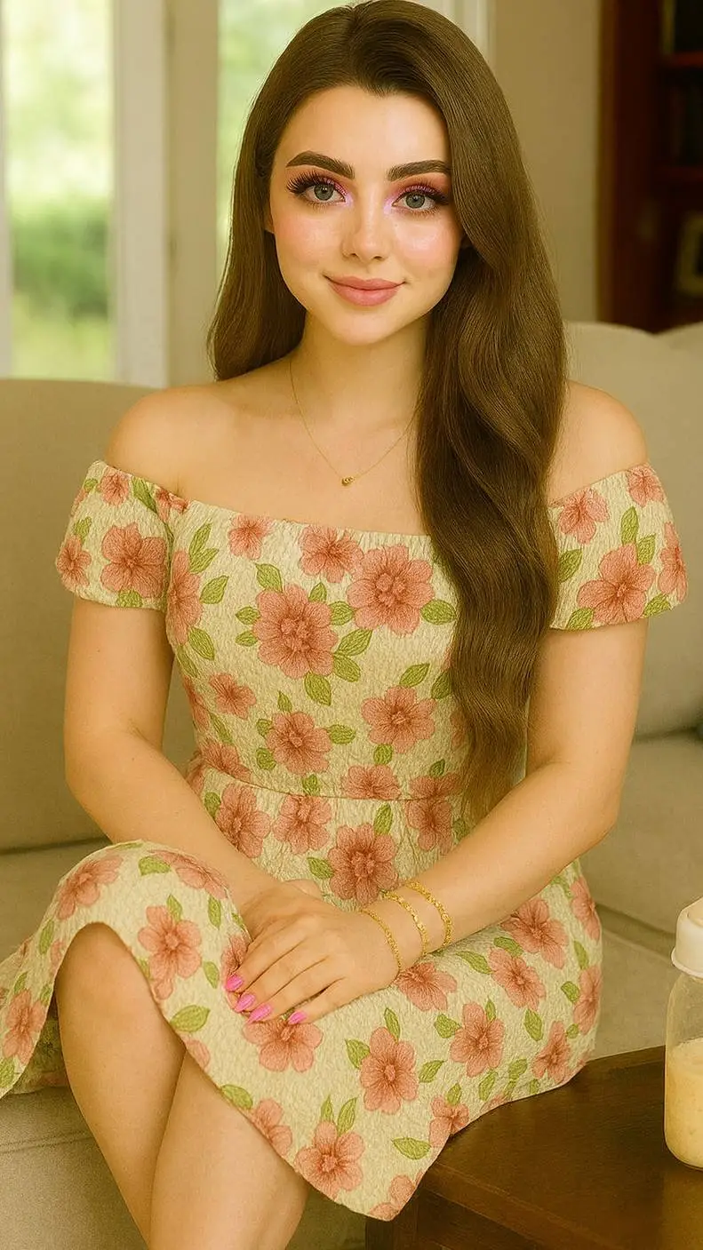 ai character: Hannah Davis  background