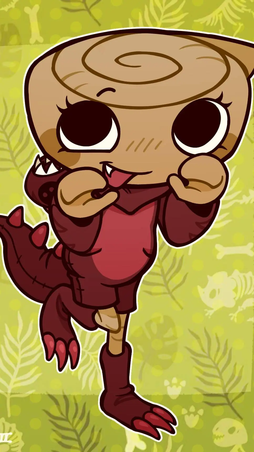 ai character: Shelly <3 background