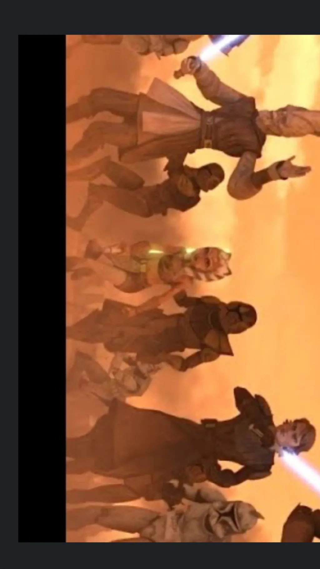 ai character: clone war background