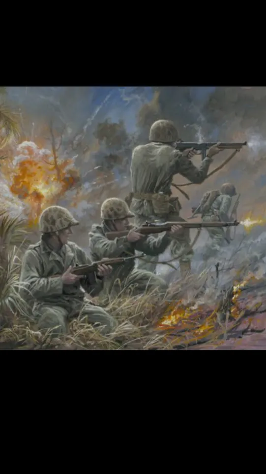 ai character: battle of okinawa  background