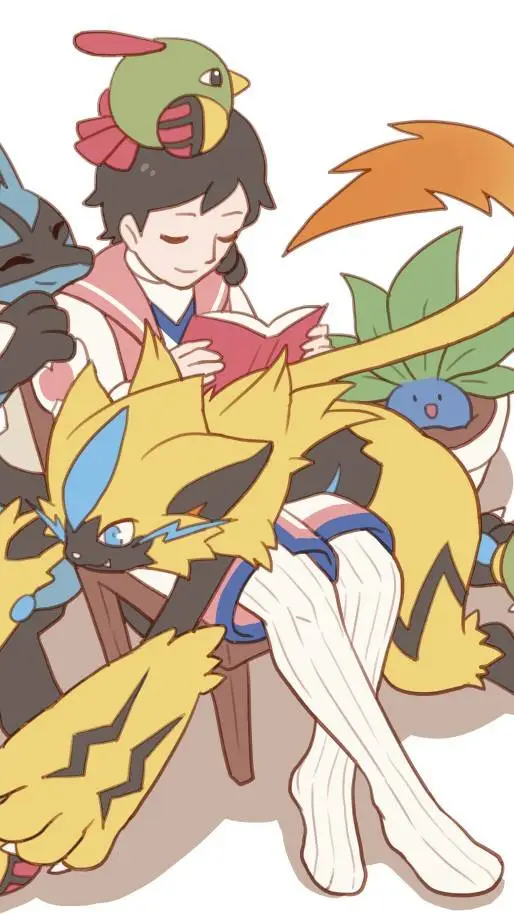 ai character: Pokemon world background