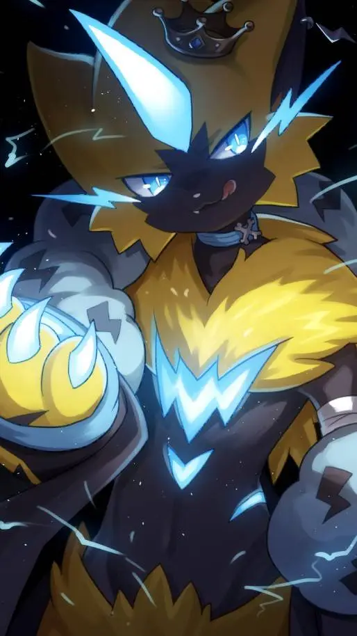 ai character: Zeraora background