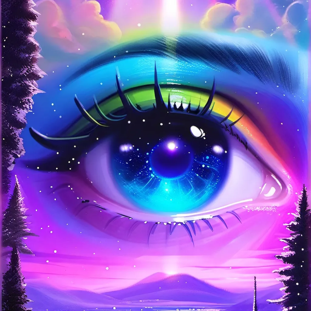 chat with ai character: Eye color