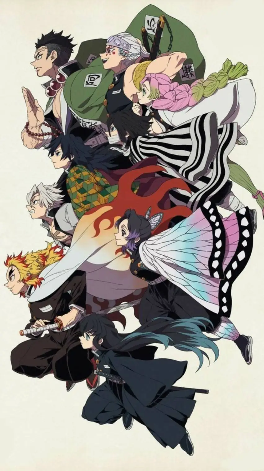 ai character: KNY birthday 🎂! background