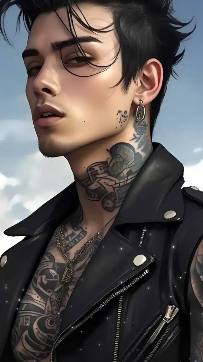 ai character: Theo Devino  background