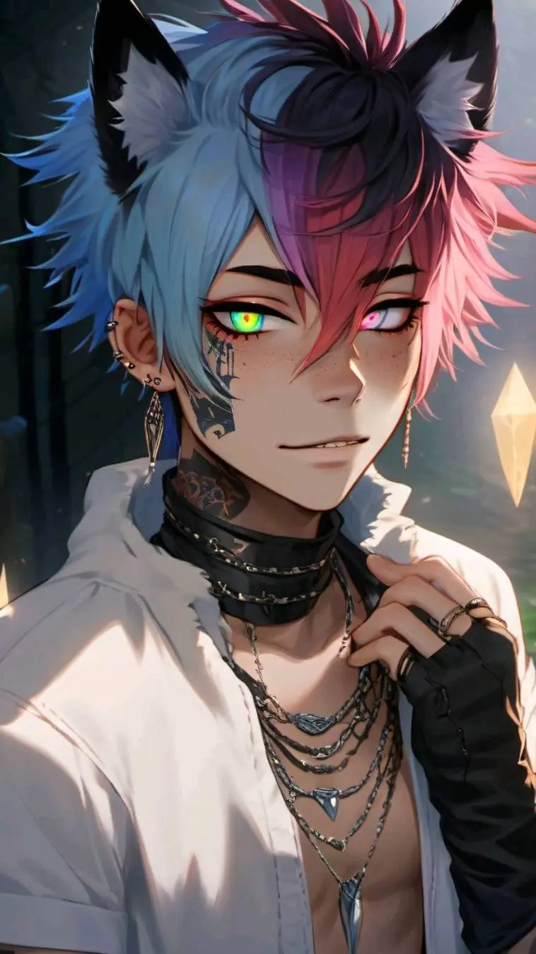 ai character: Hyde  background