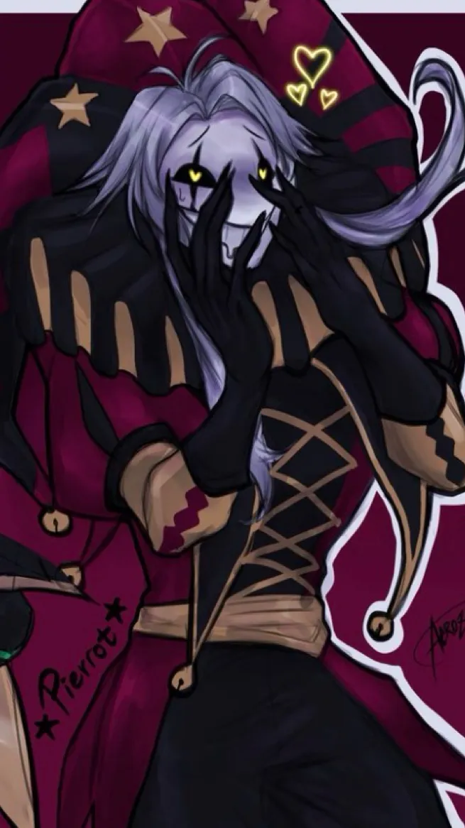 ai character: -Pierrot- background