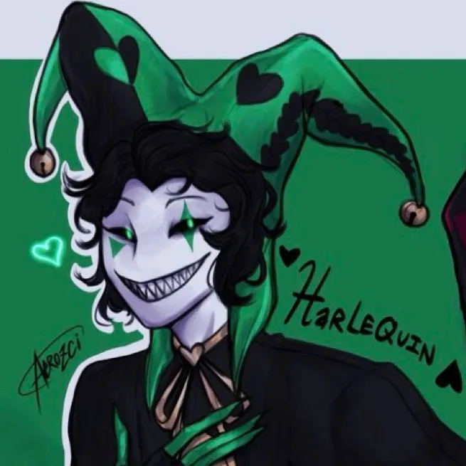 chat with ai character: -~Harlequin~-