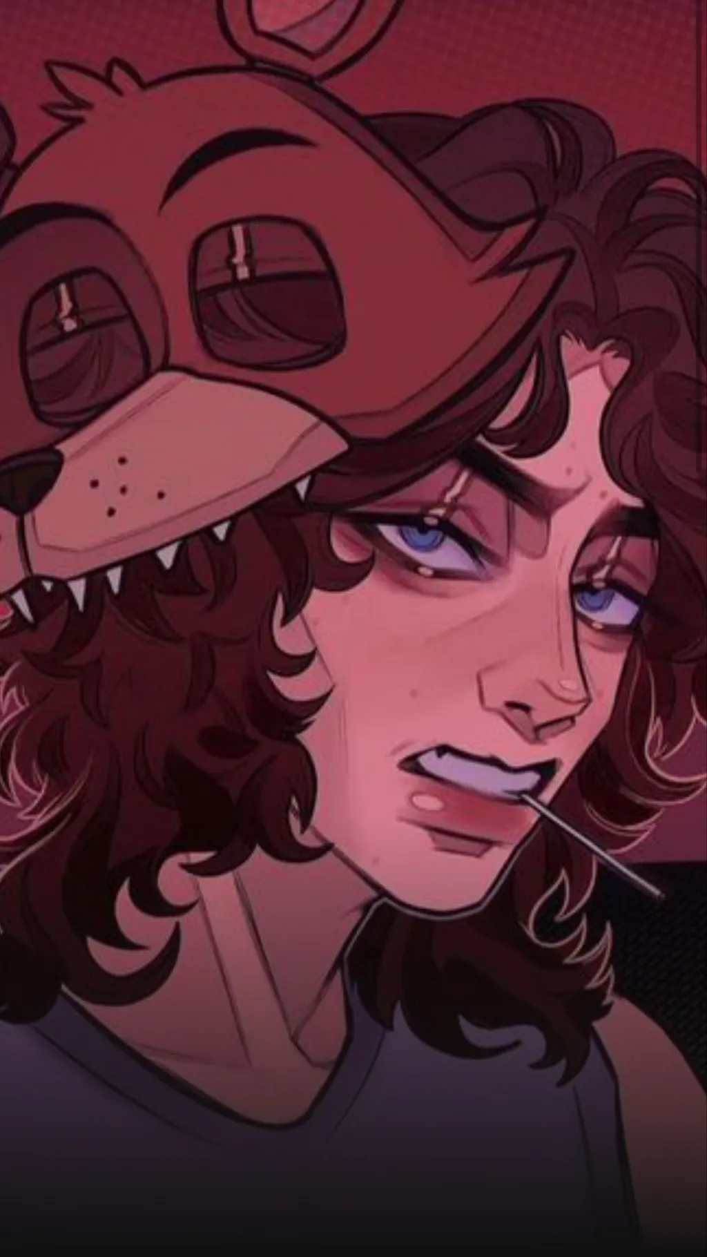 ai character: Micheal Afton background