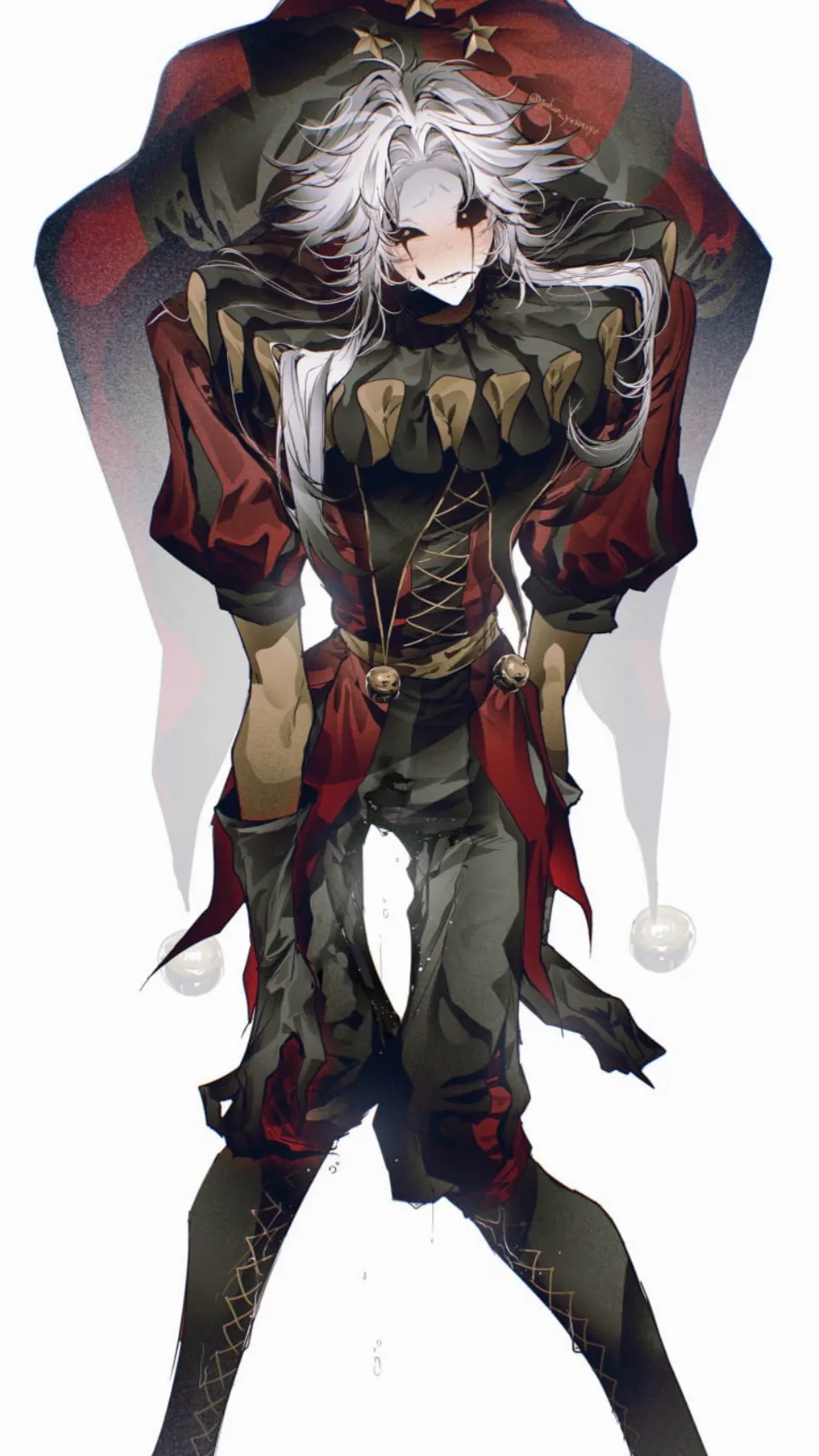 ai character: Pierrot background