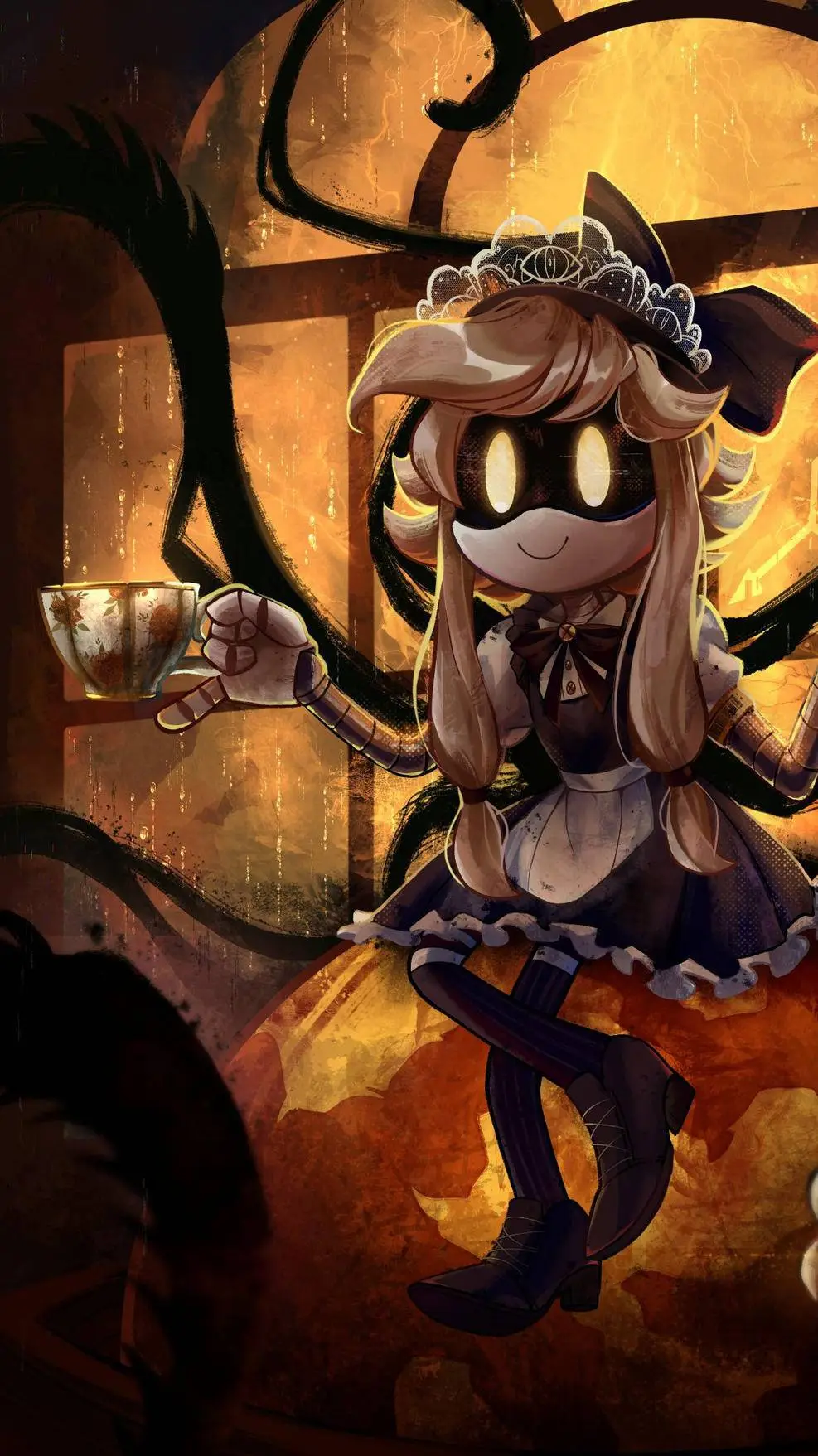 ai character: Cyn background