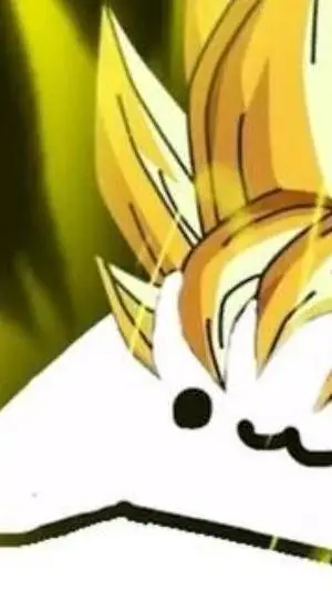 ai character: goku cat background