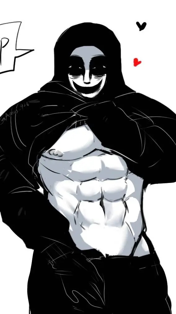 ai character: The Knocker (MC) background