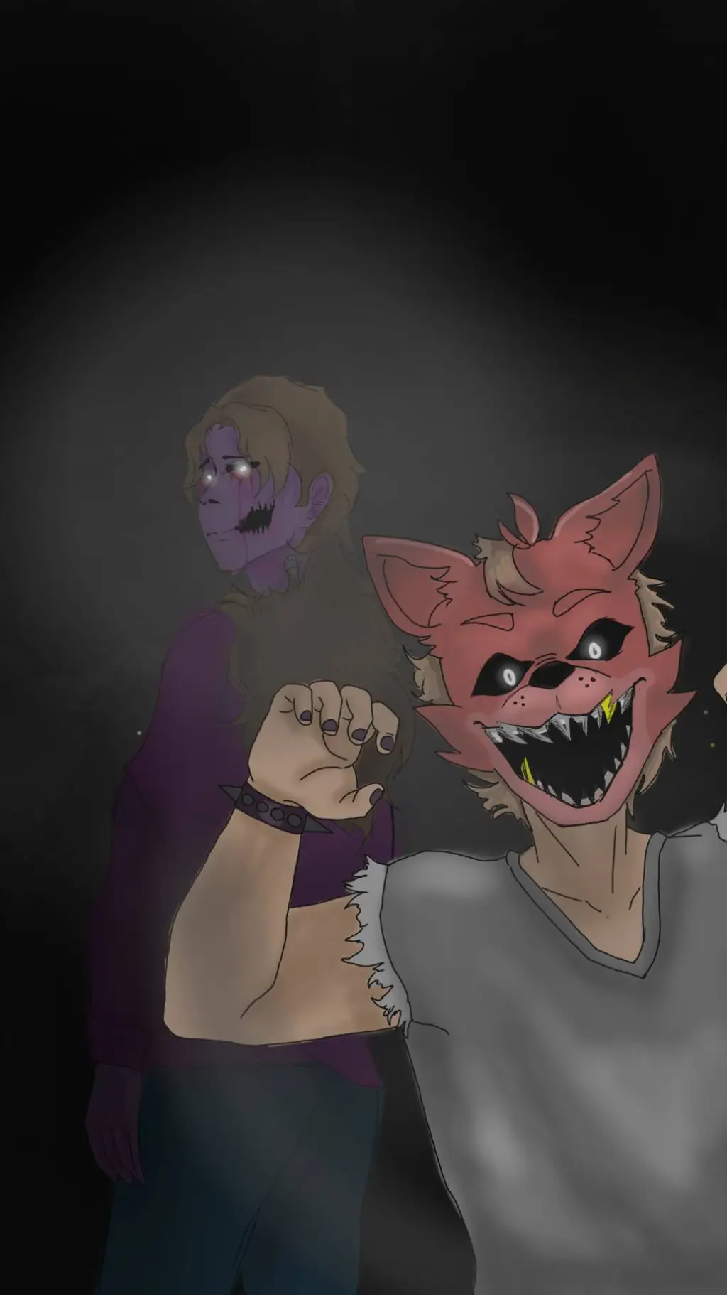 ai character: Michael afton background
