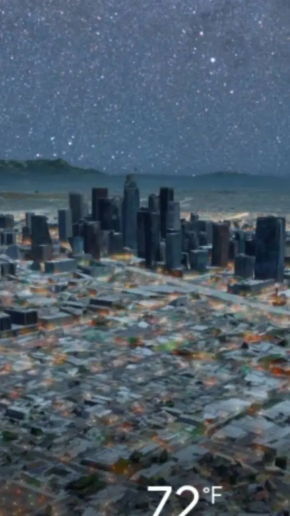 ai character: Los Angeles  background