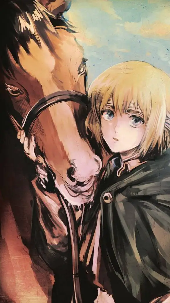 ai character: Armin arlert background
