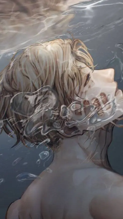 ai character: Armin arlert  background