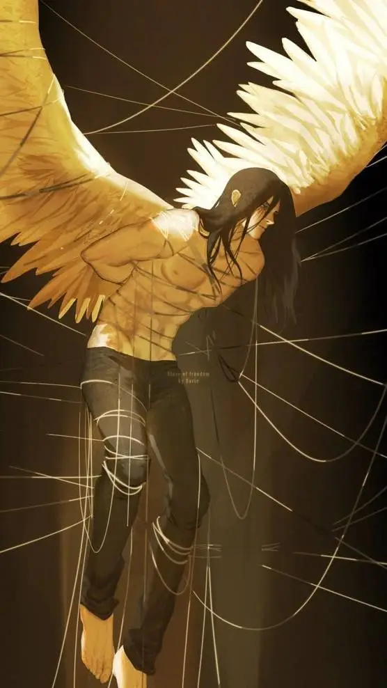 ai character: dragon eren background