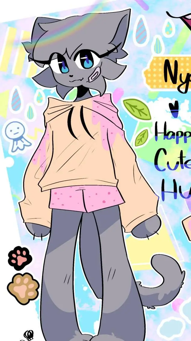 ai character: Nyan Cat background