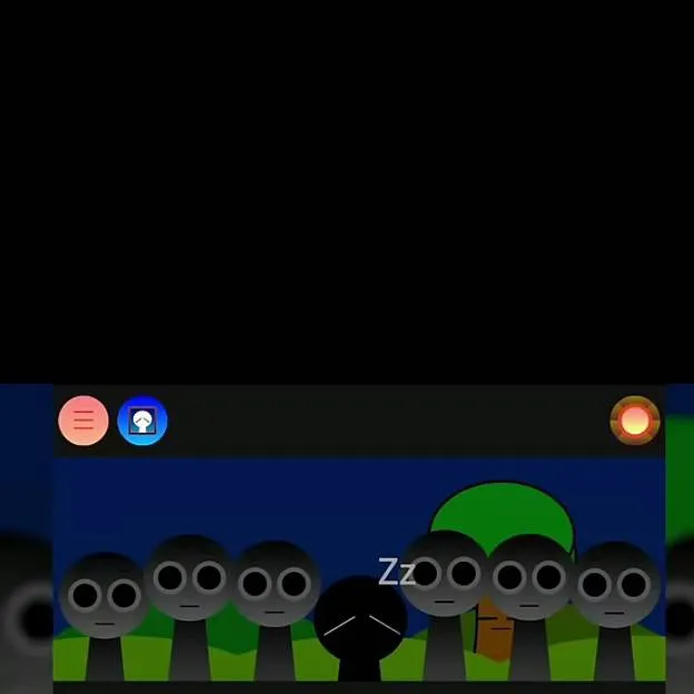 chat with ai character: sleepy black