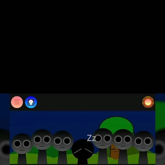 chat with ai character: sleepy black