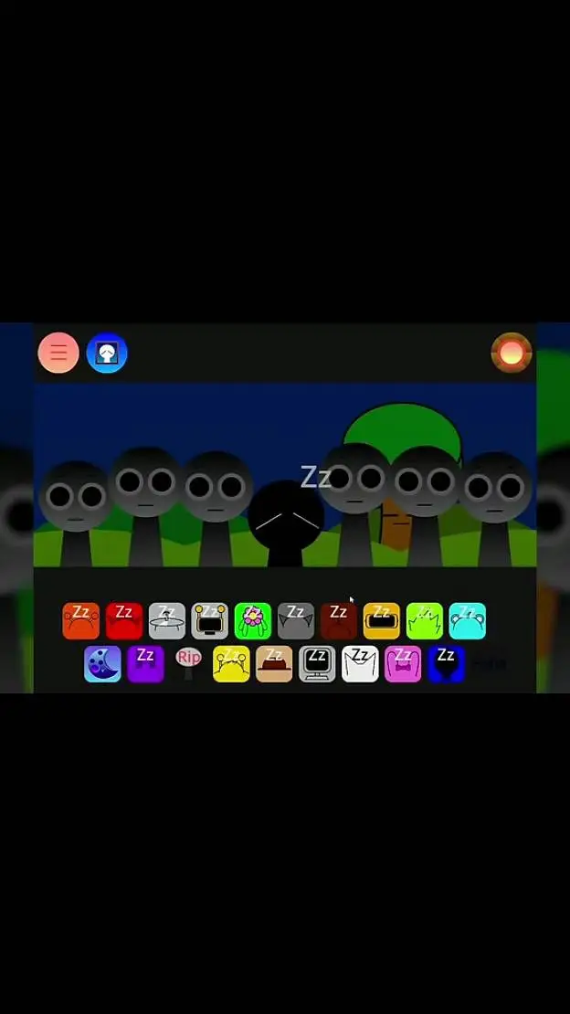 ai character: 2-year-old black background