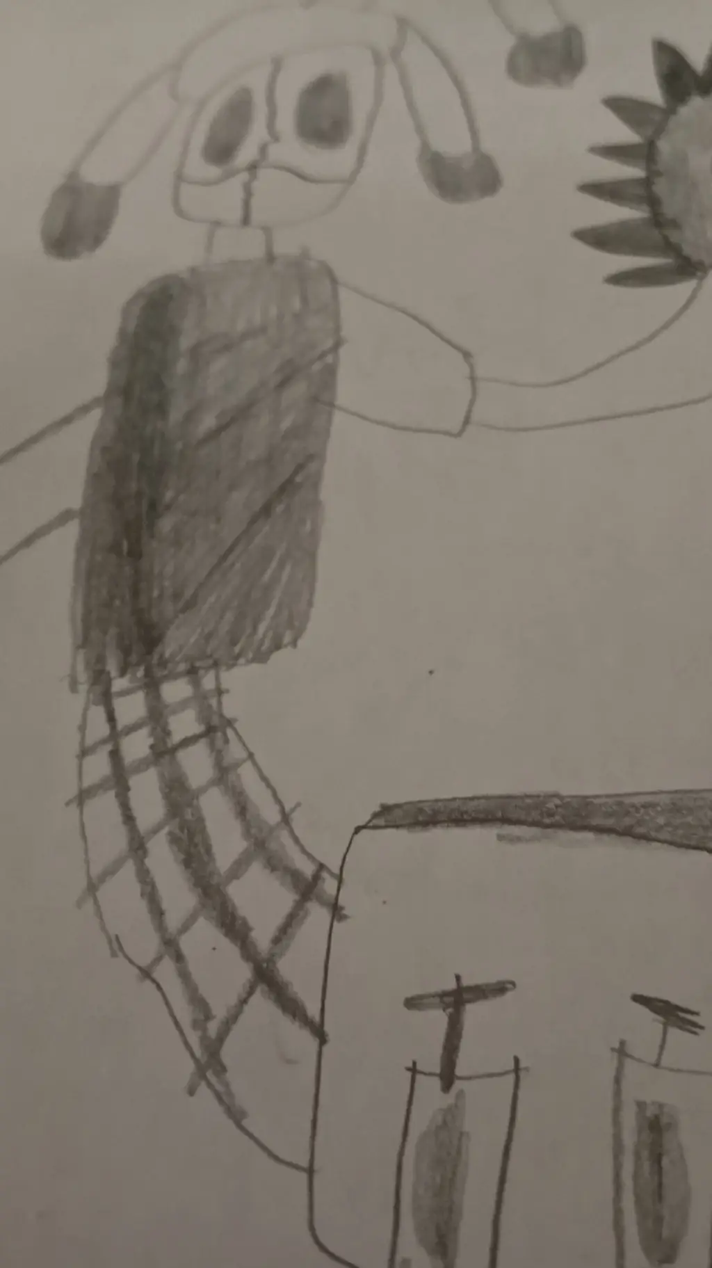 ai character: void prototype  background