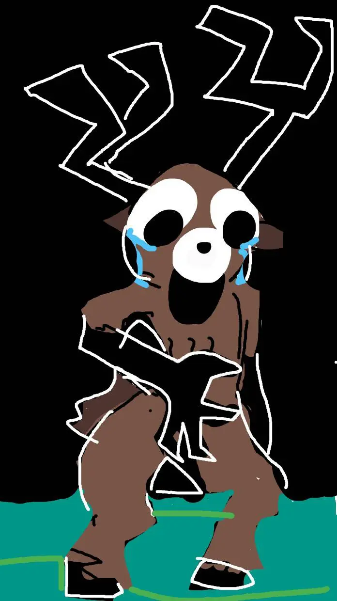 ai character: 99nights deer background