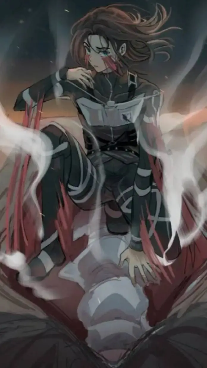 ai character: attack on titan  background