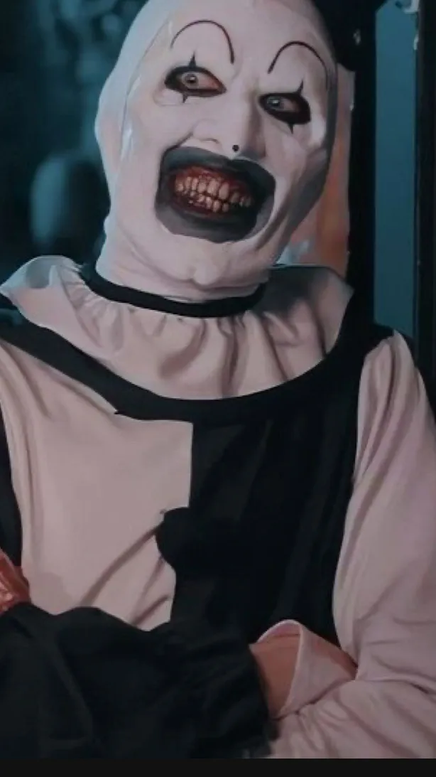 ai character: Terrifier/art background